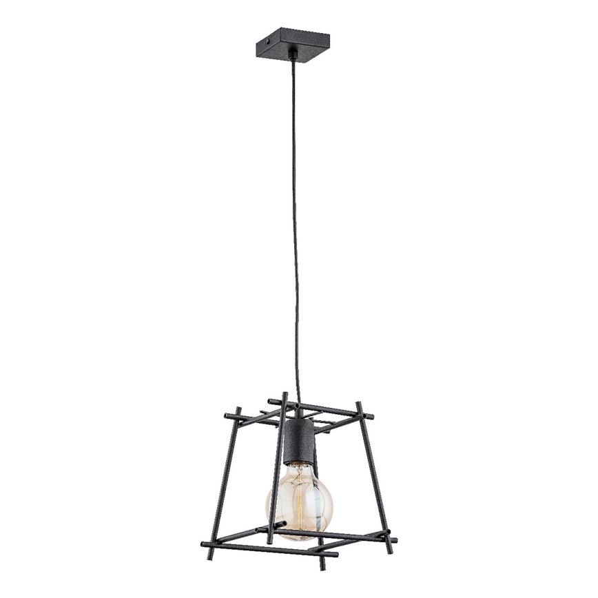 Pendel NETI 1xE27/15W/230V sort