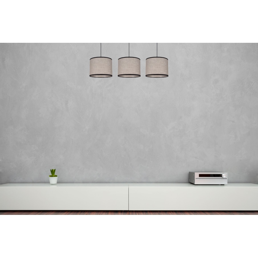 Pendel NEXO 3xE27/60W/230V