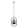 Pendel NIKI 1xE14/10W/230V sort/beige