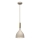 Pendel NOAK 1xE27/15W/230V beige/guldfarvet