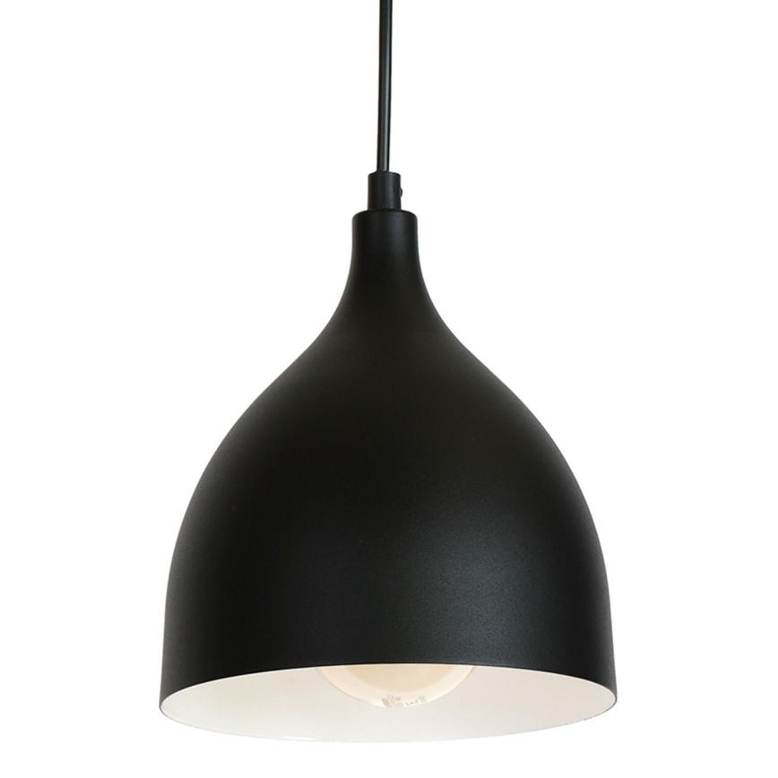 Pendel NOAK 1xE27/15W/230V sort