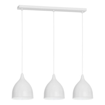 Pendel NOAK 3xE27/15W/230V grå