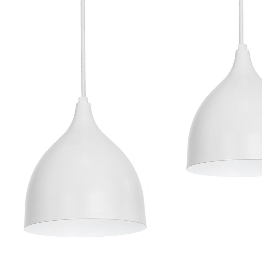 Pendel NOAK 4xE27/15W/230V grå