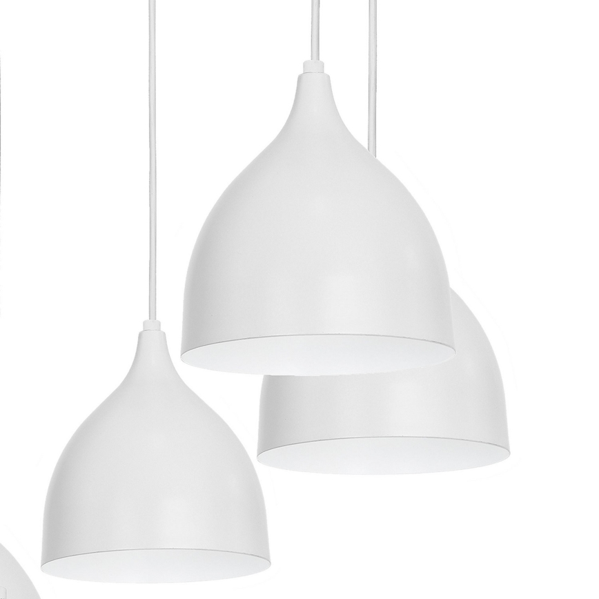 Pendel NOAK 5xE27/15W/230V grå