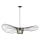 Pendel OGGI 1xE27/40W/230V diameter 100 cm sort