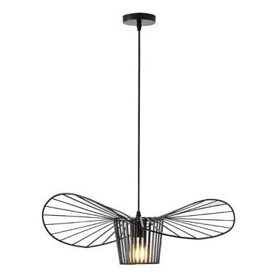 Pendel OGGI 1xE27/40W/230V diameter 60 cm sort