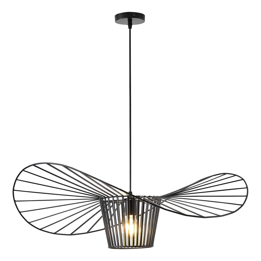 Pendel OGGI 1xE27/40W/230V diameter 80 cm sort