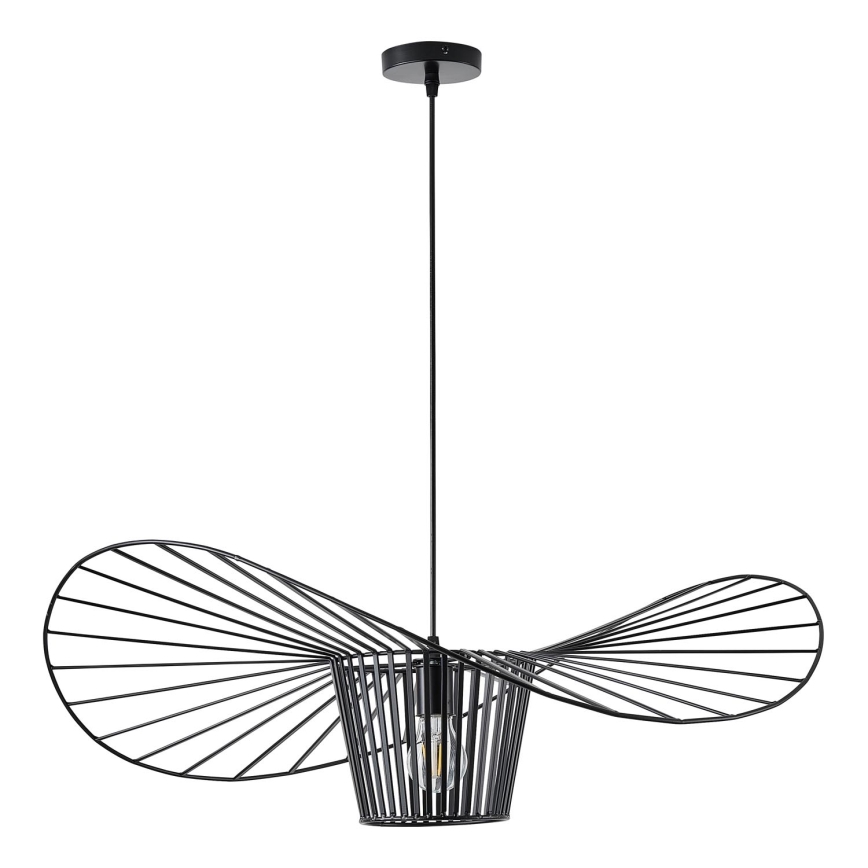 Pendel OGGI 1xE27/40W/230V diameter 80 cm sort