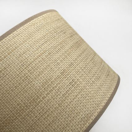 Pendel på kabel AIDA 1xE27/15W/230V Ø 35 cm eg/raffia