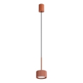 Pendel på kabel AURA 1xGX53/10W/230V rød