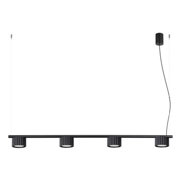 Pendel på kabel AURA 4xGX53/10W/230V sort