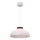 Pendel på kabel BASCA 1xE27/15W/230V creme/bordeaux
