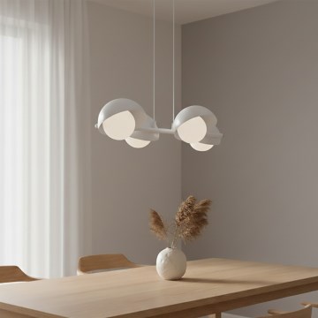Pendel på kabel BOOM 4xG9/8W/230V hvid