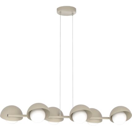 Pendel på kabel BOOM 6xG9/8W/230V beige