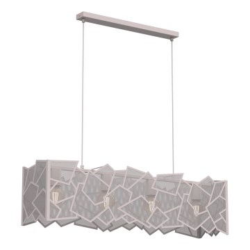 Pendel på kabel CAMO 4xE27/15W/230V, beige