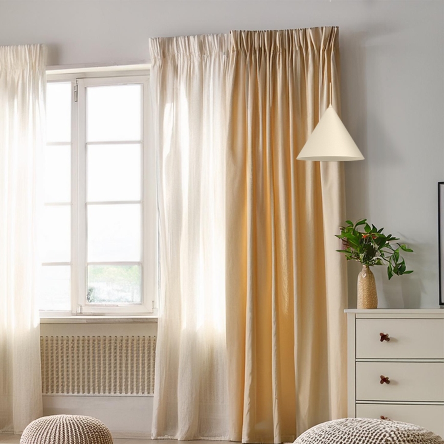 Pendel på kabel CAPITAL 1xGX53/15W/230V Ø 32 cm cremefarvet