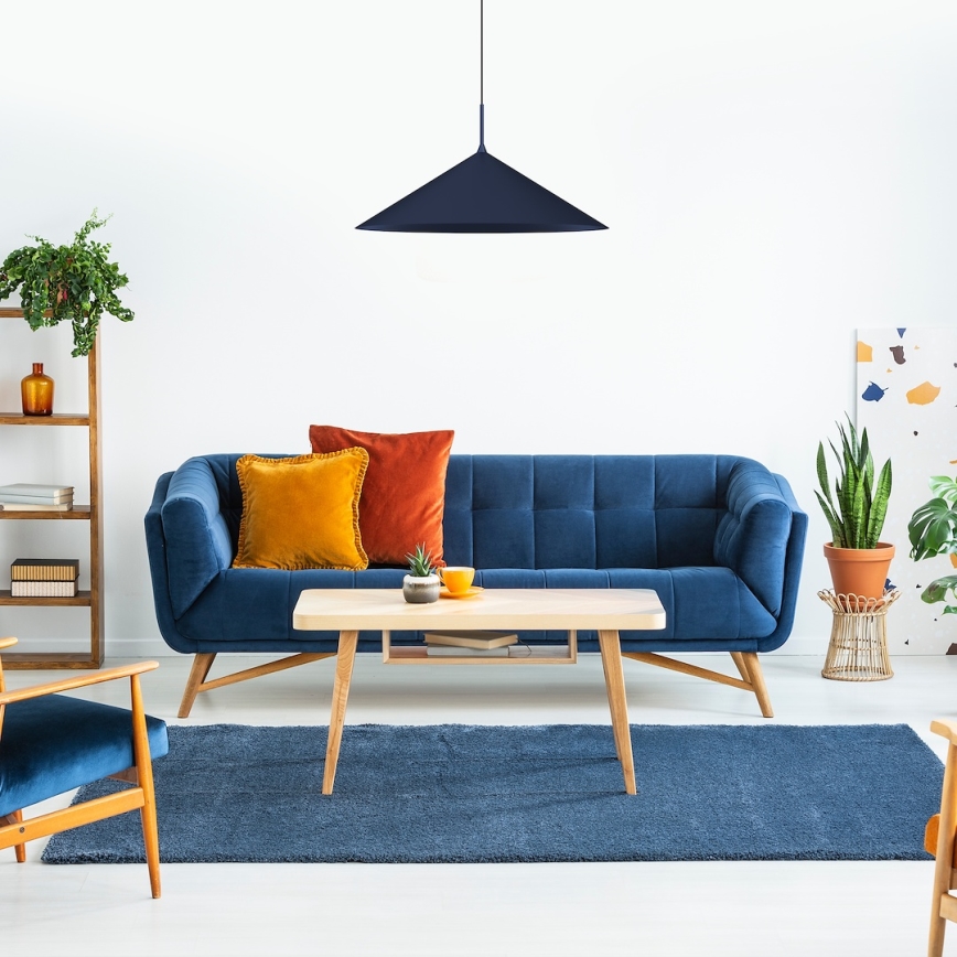 Pendel på kabel CAPITAL 1xGX53/15W/230V Ø 60 cm blå