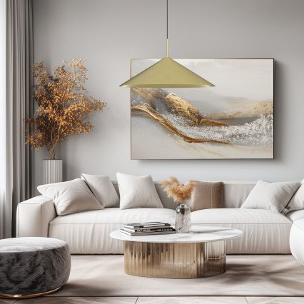 Pendel på kabel CAPITAL 1xGX53/15W/230V Ø 60 cm, guld