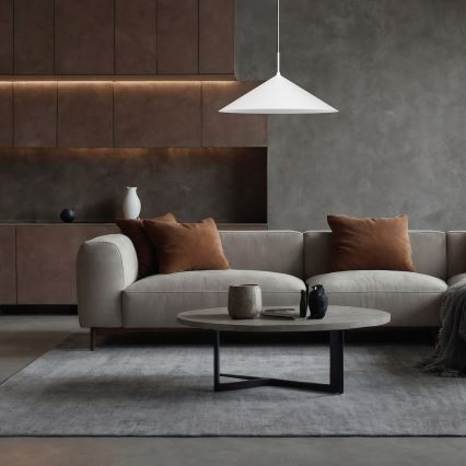 Pendel på kabel CAPITAL 1xGX53/15W/230V Ø 60 cm hvid