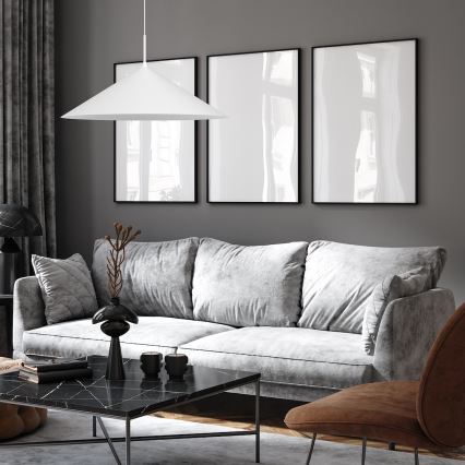 Pendel på kabel CAPITAL 1xGX53/15W/230V Ø 60 cm hvid