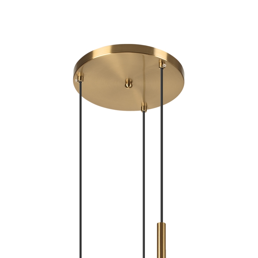 Pendel på kabel CHITA 3xG9/5W/230V guldfarvet