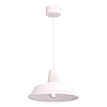 Pendel på kabel CLASS 1xE27/15W/230V cremefarvet