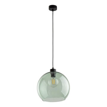 Pendel på kabel CUBUS 1xE27/15W/230V sort/røggrøn