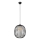 Pendel på kabel DESTELLO 1xE27/15W/230V Ø 32 cm sort