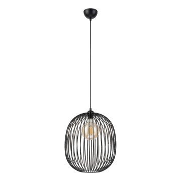 Pendel på kabel DESTELLO 1xE27/15W/230V Ø 33 cm sort