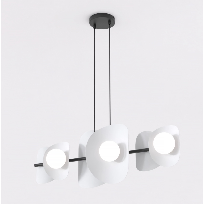 Pendel på kabel ELEMENTI 6xG9/8W/230V grå