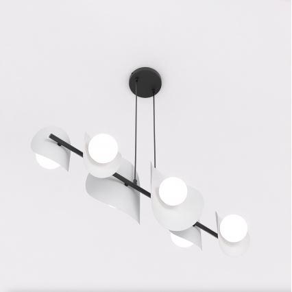 Pendel på kabel ELEMENTI 6xG9/8W/230V grå