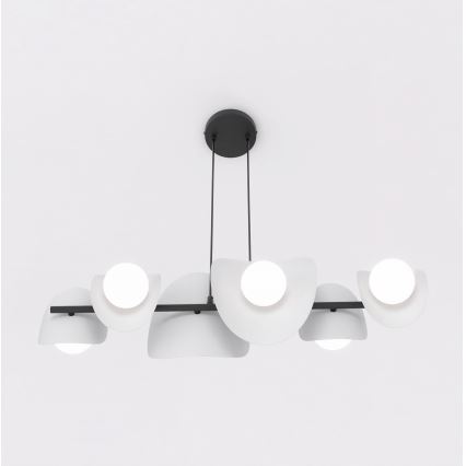 Pendel på kabel ELEMENTI 6xG9/8W/230V grå