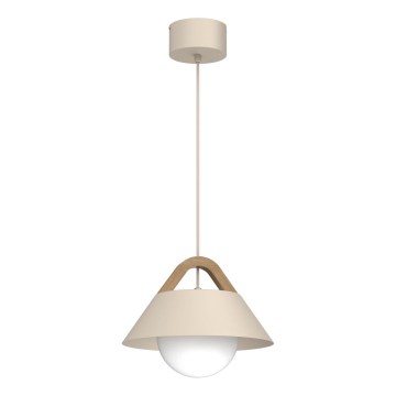 Pendel på kabel FUNDA 1xE27/15W/230V beige