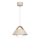 Pendel på kabel FUNDA 1xE27/15W/230V beige