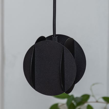 Pendel på kabel GAMBIT 1xGU10/10W/230V sort