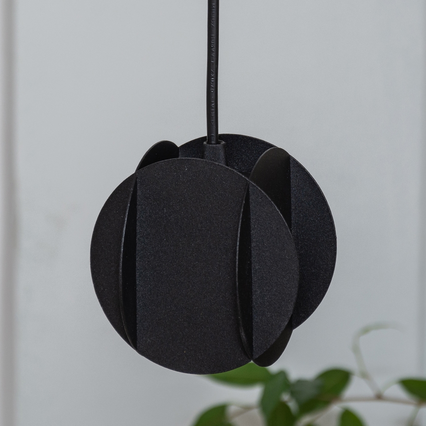 Pendel på kabel GAMBIT 1xGU10/10W/230V sort