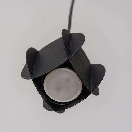 Pendel på kabel GAMBIT 1xGU10/10W/230V sort