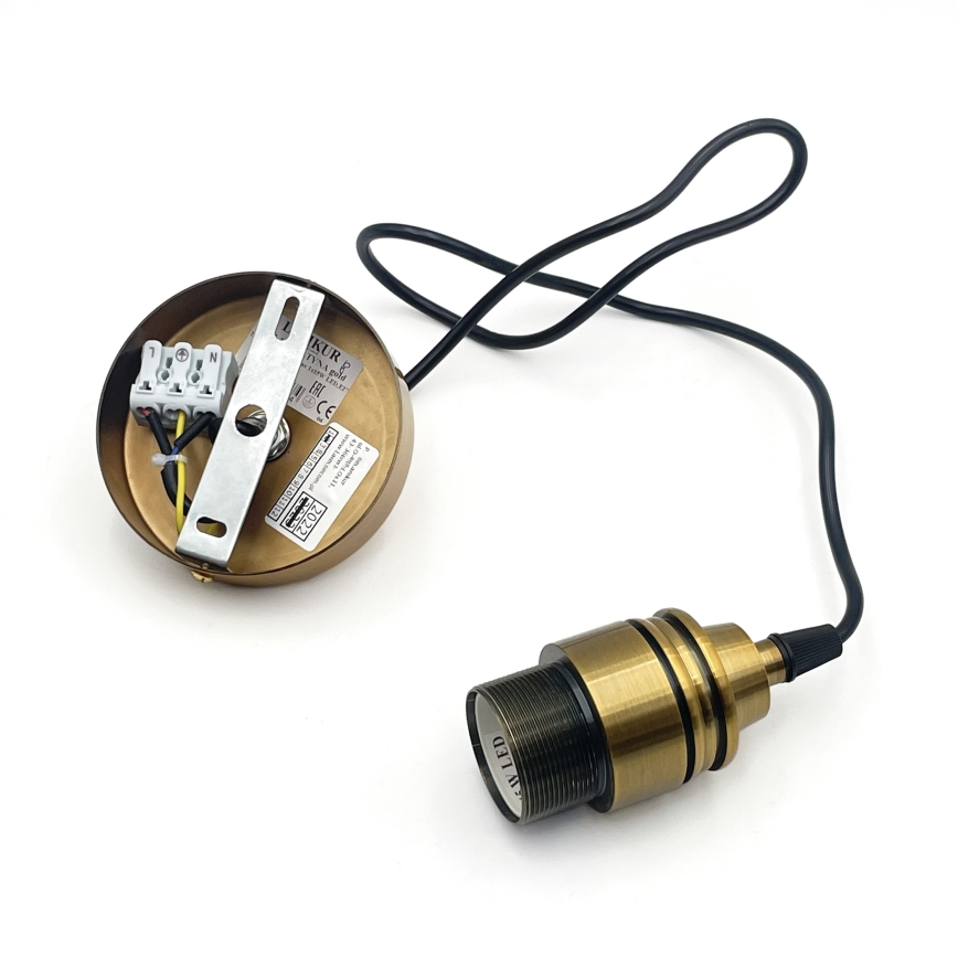 Pendel på kabel HECTOR 1xE27/15W/230V Ø 20 cm