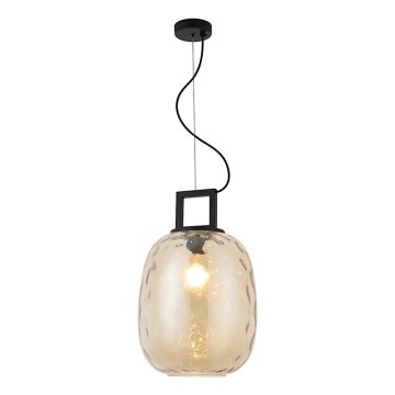 Pendel på kabel LUCY 1xE27/40W/230V røgbeige
