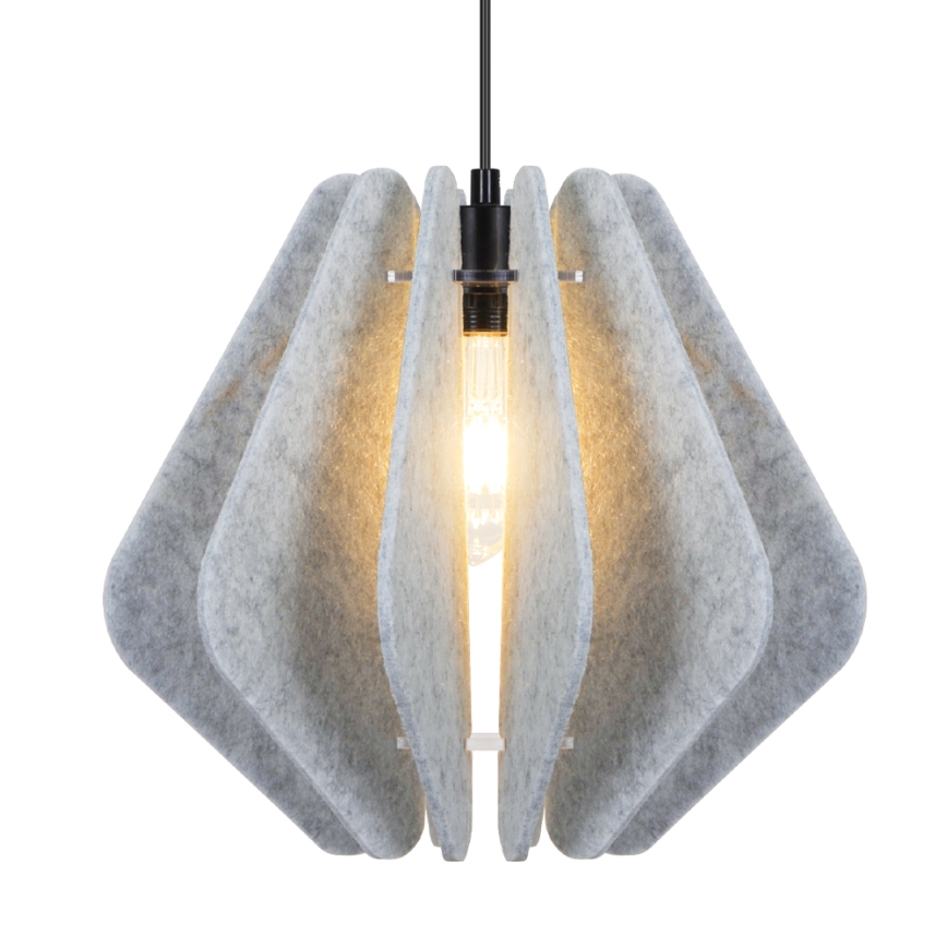 Pendel på kabel MARGARET 1xE27/40W/230V grå