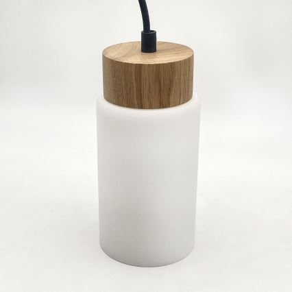 Pendel på kabel MARKUS 1xE27/15W/230V sort/eg