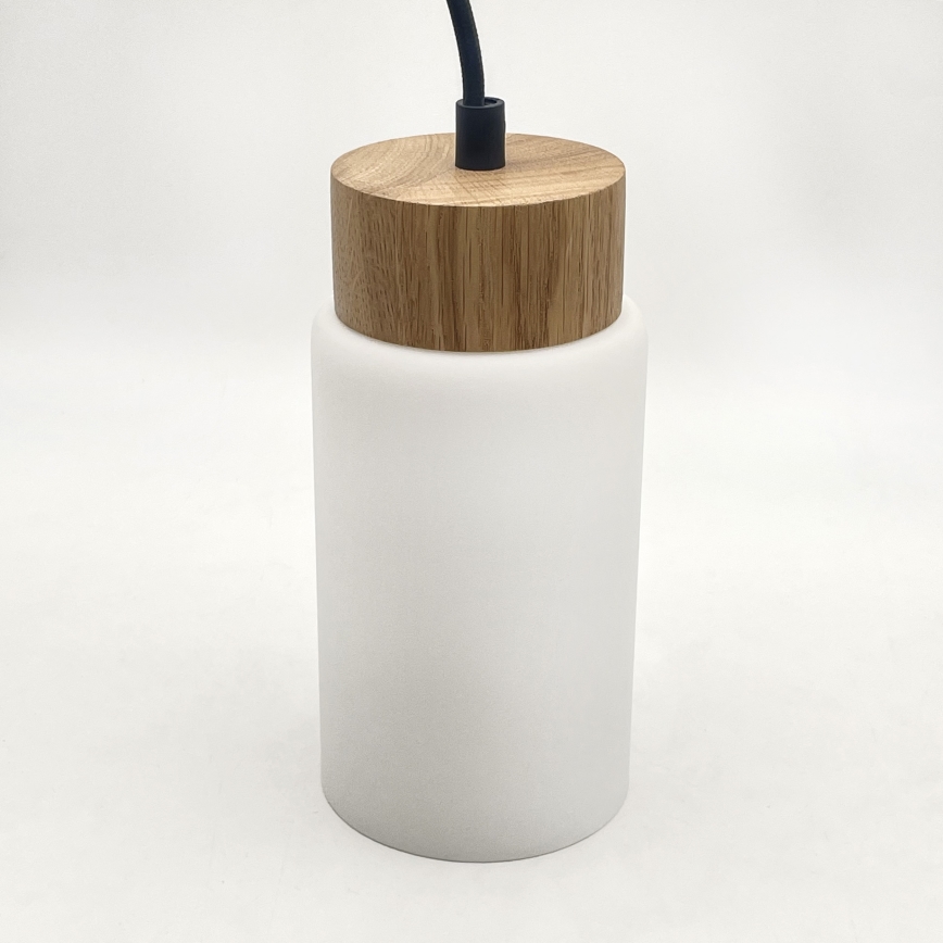 Pendel på kabel MARKUS 1xE27/15W/230V sort/eg