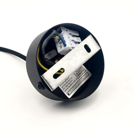 Pendel på kabel MARKUS 1xE27/15W/230V sort/eg