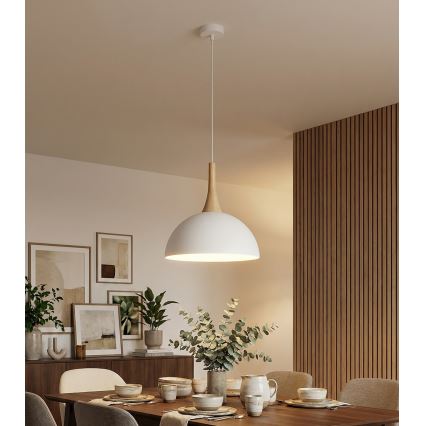 Pendel på kabel NAUTICA 1xGX53/12W/230V hvid