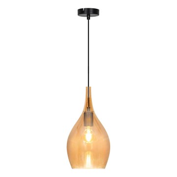 Pendel på kabel NEXT 1xE27/40W/230V orange/sort