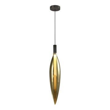 Pendel på kabel NORDIC 1xG9/5W/230V sort/guld