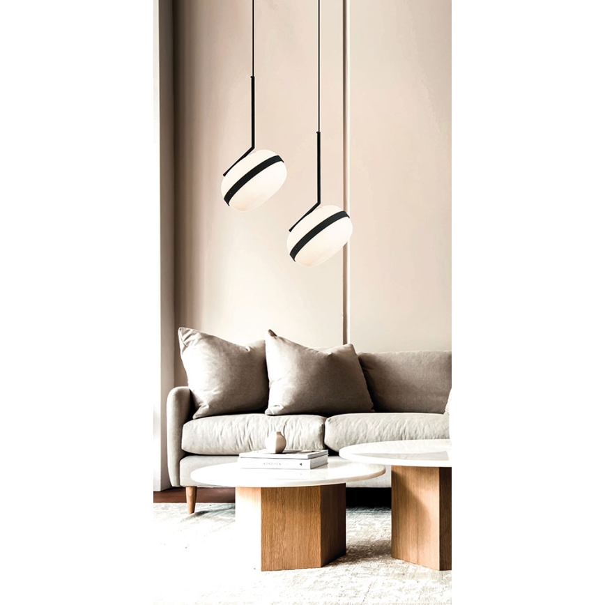 Pendel på kabel PALMA 1xE27/40W/230V sort