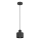 Pendel på kabel PARKLA 1xE27/15W/230V sort