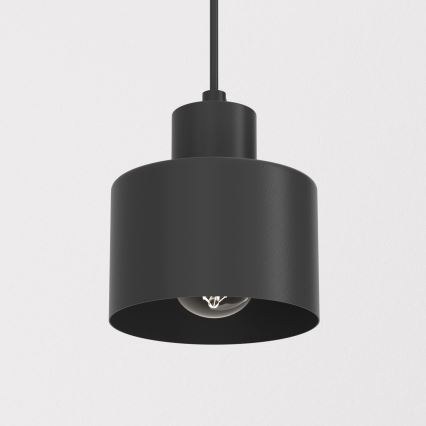 Pendel på kabel PARKLA 1xE27/15W/230V sort