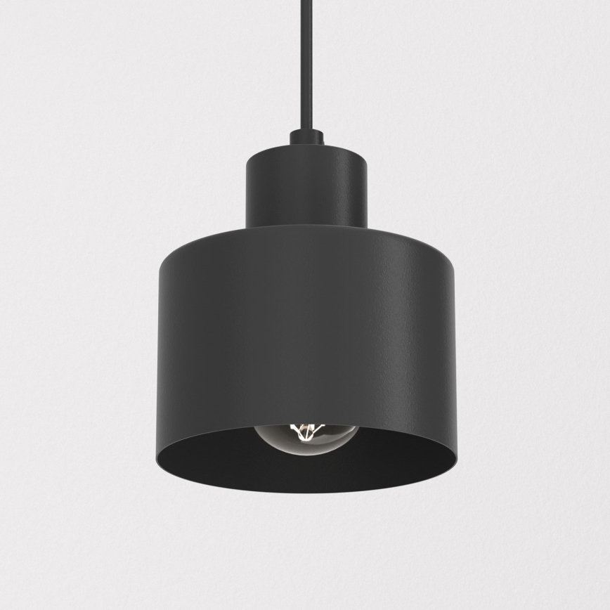 Pendel på kabel PARKLA 1xE27/15W/230V sort
